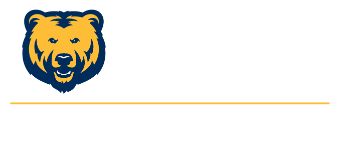 UNC logo with bear mascot illustration
